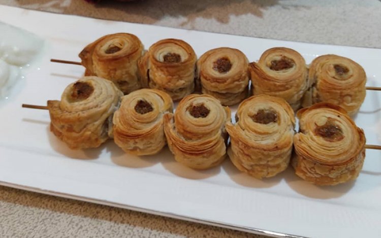Milföy Hamuru ile Fırında Köfte