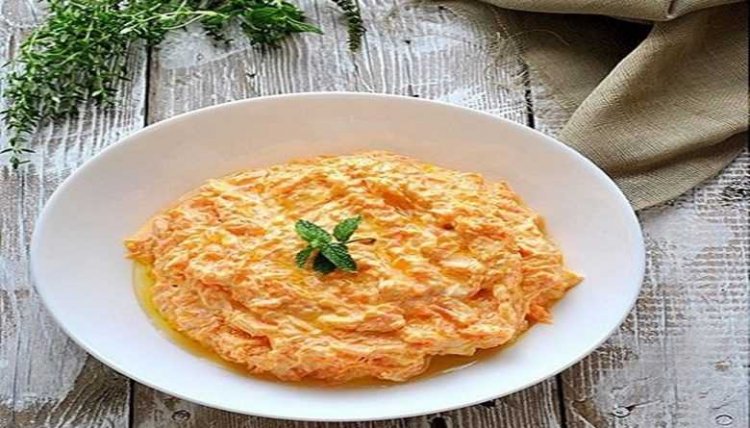 Yoğurtlu Havuçlu Meze