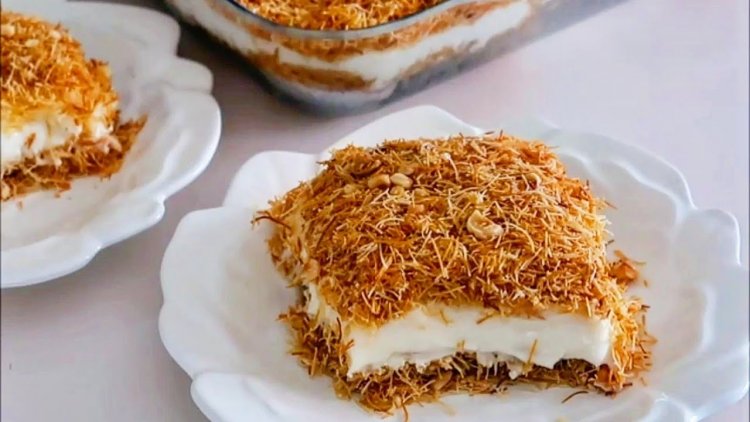 Şekersiz Kadayıflı Muhallebi