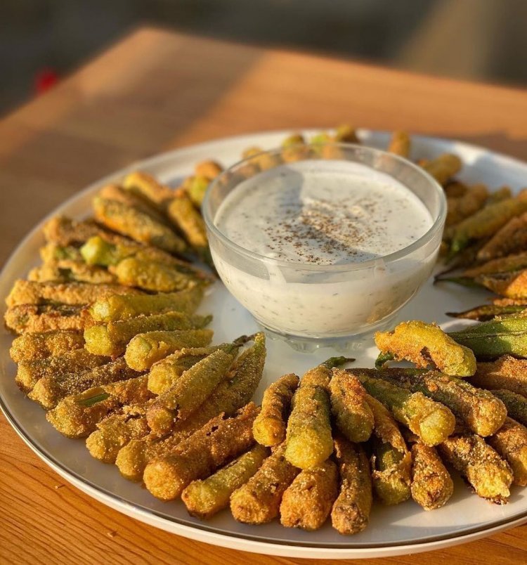 Bamya Kızartması